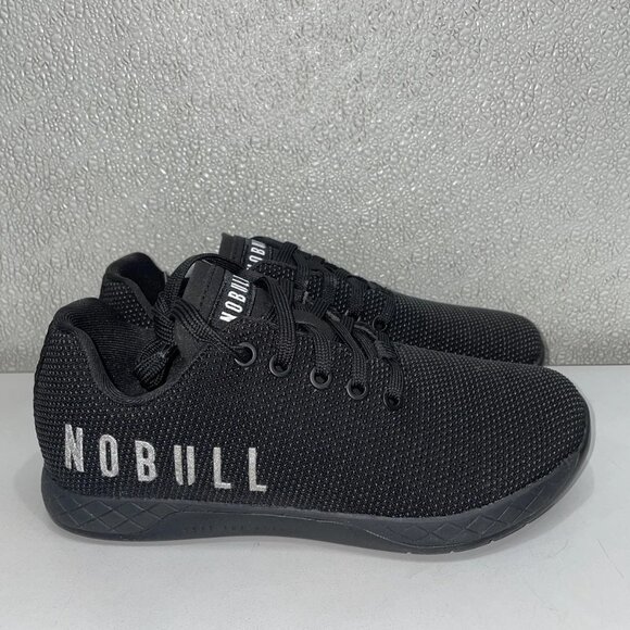 NEW NOBULL ST Trainer Low Training Shoes Black Size M5.5 / W7 New Without Box - Picture 5 of 9